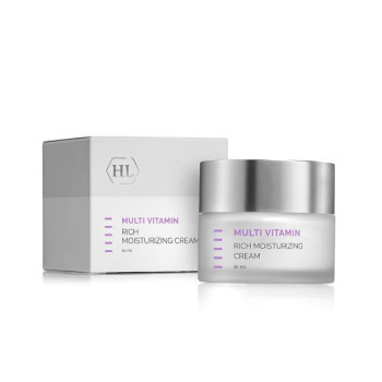 Зволожуючий крем Rich Moisturizing Cream MULTI VITAMIN HOLY LAND 50 мл