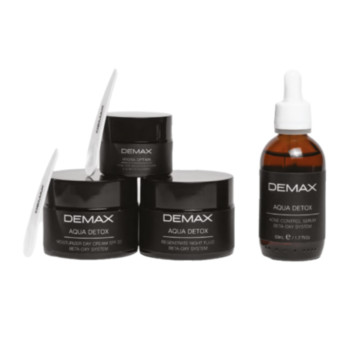 AQUA DETOX набір для корекції запалень, акне, постакне, демодексу та розацеа Demax