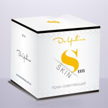 Крем освітлювальний Sun Skin з бурштиновою і гіалуроновою кислотою Dr. Yudina 50 мл