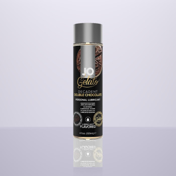 Змазка на водній основі System JO GELATO Double Chocolate (120 мл) без цукру, парабенів та гліколю