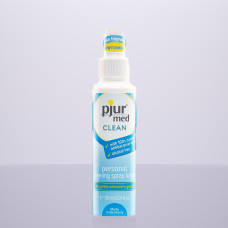 Очищаючий спрей pjur med CLEAN для ніжної шкіри та іграшок, антибактеріальний 100 мл