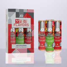 Набір System JO Tri-Me Triple Pack — Flavors (3×30 мл) три різні смаки оральних змазок