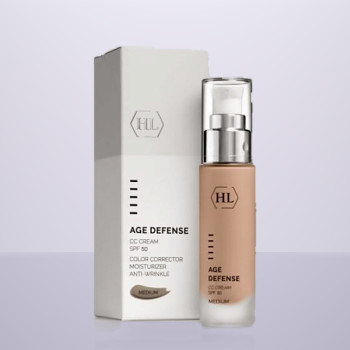 СС крем SPF 50 середній CC Cream Medium AGE DEFENSE HOLY LAND 50 мл