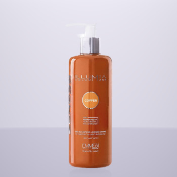 Сияющая тонирующая маска "Медь" Illumia color mask Copper Emmebi Italia 300 мл