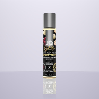 Змазка на водній основі System JO GELATO White Chocolate Raspberry (30 мл) без цукру та парабенів