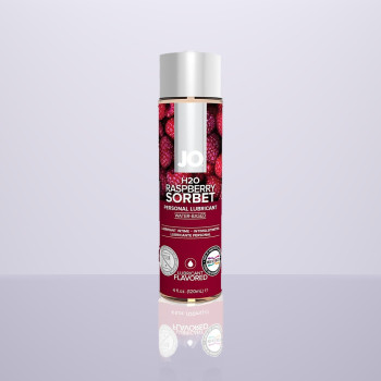 Змазка на водній основі System JO H2O — Raspberry Sorbet (120 мл) без цукру, рослинний гліцерин