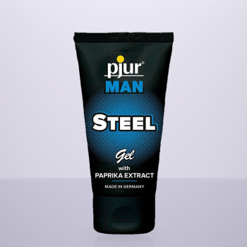 Гель для пеніса стимулюючий pjur MAN Steel Gel з екстрактом паприки та ментолом 50 мл