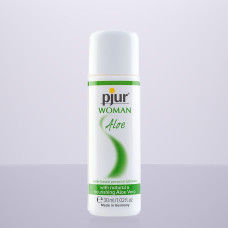 Лубрикант на водній основі pjur Woman Aloe з екстрактом алое, зволожувальний, без парабенів 30 мл
