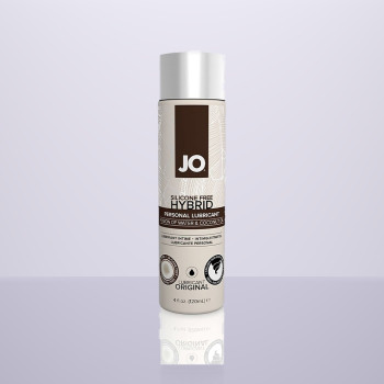 Крем-змазка з кокосовою олією System JO Silicone Free Hybrid ORIGINAL (120 мл) біла