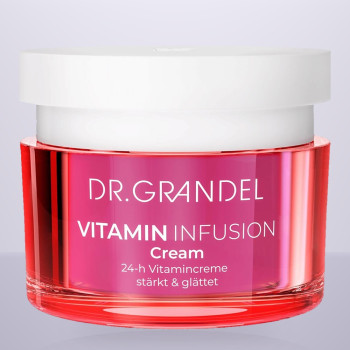 Вітамінний 24ч крем з ніжною текстурою Dr. Grandel Vitamin Infusion Cream 50 мл