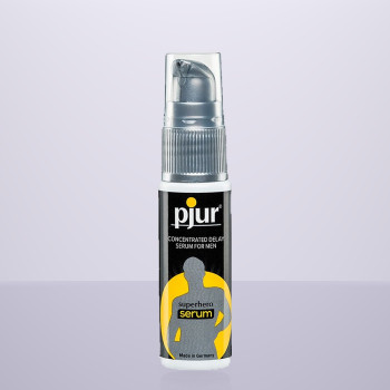 Пролонгуючий гель pjur Superhero Serum створює невидиму плівку, що знижує чутливість 20 мл