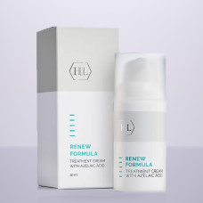 Лікувальний крем с азелаїновою кислотою Treatment Cream With Azelaic Acid RENEW FORMULA HOLY LAND 30 мл