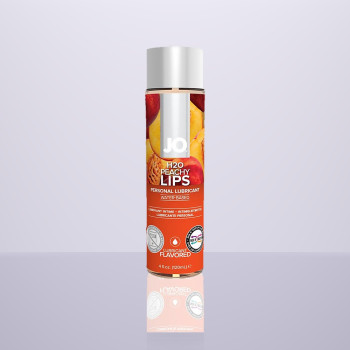 Змазка на водній основі System JO H2O — Peachy Lips (120 мл) без цукру, рослинний гліцерин