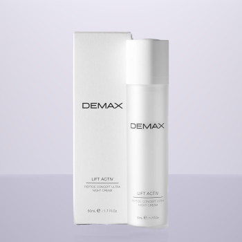 Живильний нічний ліфтинг-крем “Пептид концепт” Demax 50 мл