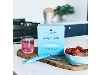 Коллаген шоты для красивой кожи с ягодами Асаи Rejuvenated СOLLAGEN SHOTS 10 000 mg per serving (24 отдельных саше)