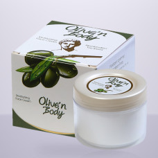 Зволожуючий крем для обличчя з екстрактом листя оливи та алое Olive’n Body, 100 мл