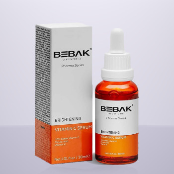 Освітлююча сироватка для обличчя з вітаміном С Bebak Pharma, 30 мл