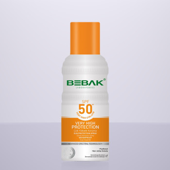 Сонцезахисний спрей SPF 50+ Bebak, 150 мл