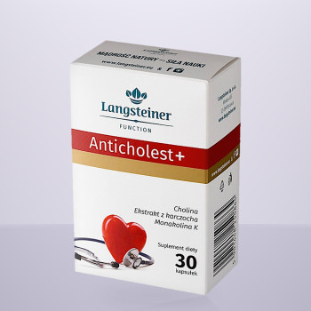 Дієтична Добавка "Антихолестерин+" Langsteiner, 30 капсул