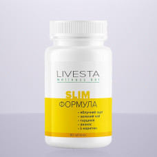 Дієтична добавка для стрункої фігури "Slim формула" LIVESTA, 60 таблеток