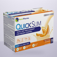 Коктейль Quick Slim "Запашна диня", 30 саше по 23 г