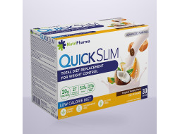 Коктейль Quick Slim "Мікс екзотичних смаків", 30 саше по 23 г