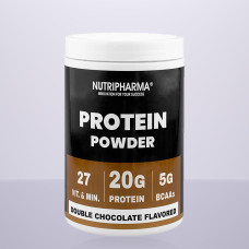 Протеїновий коктейль Nutripharma "Подвійний шоколад", 464 г