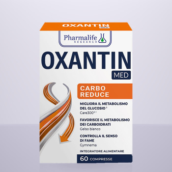 Дієтична добавка для метаболізму глюкози та вуглеводів Oxantin "Розщеплення вуглеводів", 60 т
