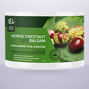 Масажний гель-бальзам з екстрактом каштану"Horse chestnut Balsam", 500 мл (9184605)