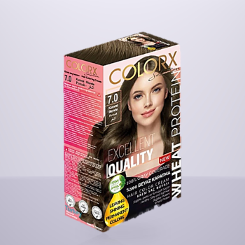 Крем-фарба для волосся COLORX 50мл №7.0 (559531)