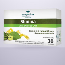 Дієтична Добавка Slimina "Зелена Кава+Хром" Langsteiner, 30 капсул