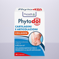 Дієтична добавка Phytodol "Підтримка хрящів" з нативним колагеном типу ІІ, 30 таблеток