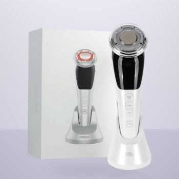 Мікрострумовий RF Lifting Масажер для обличчя Skin Lifting 7.0 White - EMS, LED (Japan)