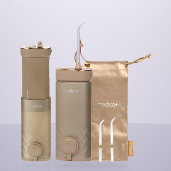 Портативний іригатор MEDICA+ Lux Prowater 10 Gold Soft Touch (Japan)