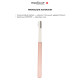 Відбілювальна звукова зубна щітка MEDICA+ Lux 10ХN Aluminum Portable Rose Gold (Japan)