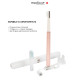 Відбілювальна звукова зубна щітка MEDICA+ Lux 10ХN Aluminum Portable Rose Gold (Japan)