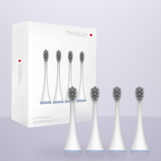 Насадки для звукової зубної щітки MEDICA+ KidsBrush 7.0 blue (4шт) (Japan)