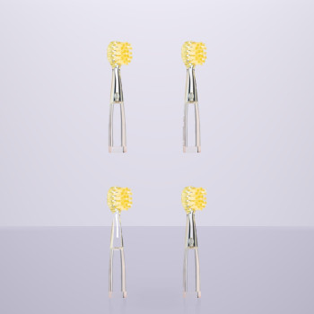 Насадки для дитячої зубної щітки MEDICA+ Kidsbrush 2.0 yellow (4 шт) (Japan)