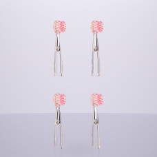 Насадки для дитячої зубної щітки MEDICA+ Kidsbrush 2.0 pink (4 шт ) (Japan)
