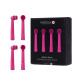 Насадки для електричної зубної щітки MEDICA+ ProBrush XO Fuchsia (4 шт)