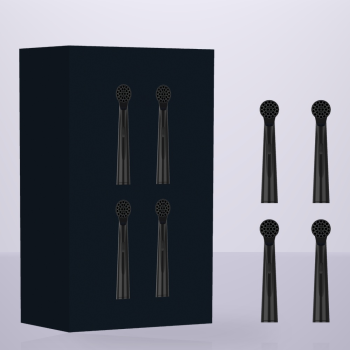 Насадки для електричної зубної щітки MEDICA+ ProBrush XO black (4 шт)