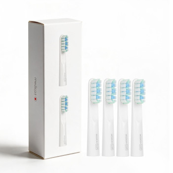 Насадки для звукової зубної щітки MEDICA+ LUX 10X Portable (4 шт)