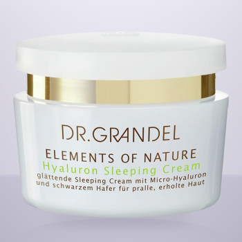 Нічний крем з мікро-гіалуроном Dr. Grandel Elements Of Nature Hyaluron Sleeping Cream 50 мл