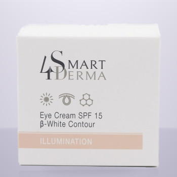 Освітлювальний крем SPF 15 «Сяючий погляд» Smart 4 derma 30 мл