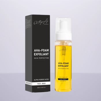 Пінка для очищення шкіри обличчя і тіла з ана-кислотами AHA-Foam Exfoliant Face&Body Autography 200 мл