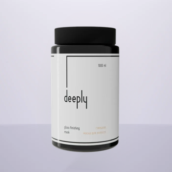 Глянцева маска для волосся Gloss finishing mask Deeply 1000 мл