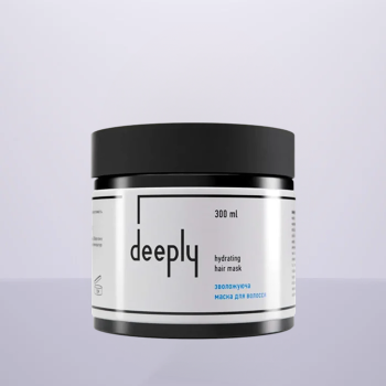 Зволожуюча маска Hydrating hair mask Deeply 300 мл