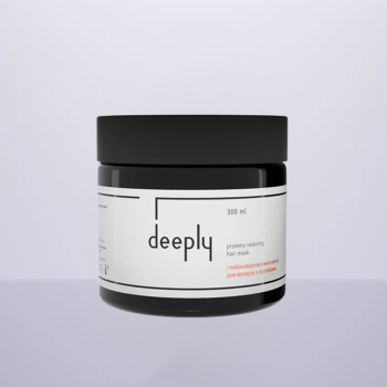 Глибоковідновлююча маска для волосся з протеїнами Protein restoring hair mask Deeply 300 мл