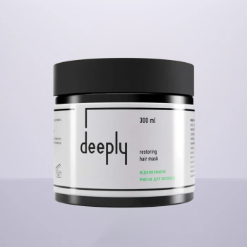 Відновлююча маска для волосся Restoring hair mask Deeply 300 мл