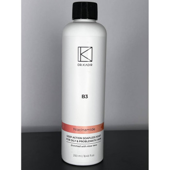 Очищуючий гель для проблемної шкіри глибокої дії В3 Deep Action Soapless Soap For Problematic Skin Dr. Kadir 250 мл